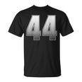 数字 番号 44 四十四 Tシャツ
