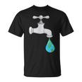 水道蛇口漏れ Tシャツ