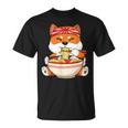 秋田芝犬ラーメンそばうどん丼アニメ漫画 Tシャツ