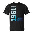 限定版 1961 1961年1月 Tシャツ