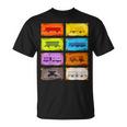 面白いオタク列車 チケットボードゲーム オタク数学の先生 Tシャツ