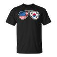 韓国アメリカン プライド サングラス 韓国国旗 アメリカ国旗 Tシャツ