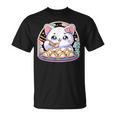 餃子、餃子を食べるカワイイ猫、餃子 Tシャツ