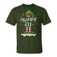 Grammy Elf Squad Xmas Family Matching Group Christmas Elf T-Shirt