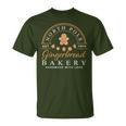 North Pole Gingerbread Bakery Baking Christmas Party Team T-Shirt