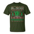 Oh This Calls For A Spreadsheet Christmas Ugly Sweater Excel T-Shirt