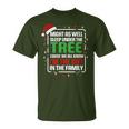 Might As Well Sleep Under The Tree Christmas Pajamas T-Shirt Might As Well Sleep Under The Tree Christmas Pajamas T-Shirt