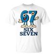 67 シックスセブン 6-7 Gen Alpha イタリアンブレインロットゲームミーム Tシャツ