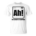 Ah The Element Ofurprise 元素周期表 ミーム Tシャツ