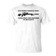 Bad News スナイパーライフル アーミー ジョーク ミリタリー ユーモア Tシャツ