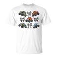 Checkered In My Monster Truck Mama Era Monster Truck Mom T-Shirt