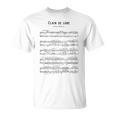 Clair De Lune クロード・ドビュッシー Tシャツ