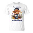 Cute Graduation Highland Cow Holding DiplomaShirt T-Shirt Cute Graduation Highland Cow Holding DiplomaShirt T-Shirt