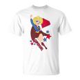 Dcスーパーヒーローガールズスーパーガールスターズ Tシャツ