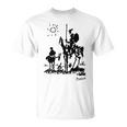 Don Quixote アートワーク 長袖tシャツ Tシャツ