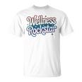 Epic Team Wellness Rockstarquad ヨガクラス フィットネス Tシャツ