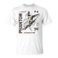 F-4 Phantom Ii ジェットグラフィック Tシャツ