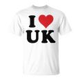 I Heart Uk Initials I Love UK First And Last Name U K 長袖tシャツ Tシャツ