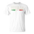 Italia イタリアサッカージャージ イタリア国旗ファン Tシャツ