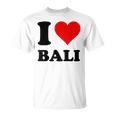 I Love Bali Tシャツ