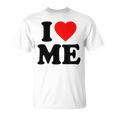 I Love Me · I Heart Me Y2k · 私は私を愛してます Tシャツ