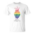 Love Wins Always Lgbt Lgbtq レインボープライド月間サポート Tシャツ
