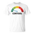 Low Cotisol Maxxing おもしろミーム ソーシャルメディア 自己改善 Tシャツ
