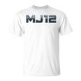 Mj12 Ufoci-Fi Graphic Diseño Retro De Nave Espacial Alienígena In Mangas Camiseta unisex