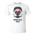 Nariz Para Perro Mamá Border Collie Camiseta unisex