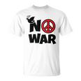 No War 反戦 平和の鳩 Tシャツ
