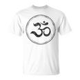 Om スピリチュアルシンボル ヨガ 瞑想 オーム Tシャツ