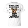 Personaltalker Yorkie ファニーヨークシャー犬好き オーナーミーム Tシャツ