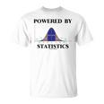 Powered Bytatistics ベルカーブ オタク ユーモア Tシャツ