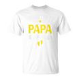 メンズ Promoted To Papa Est 2027Oon To Be Dad Tシャツ