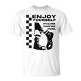 Skakaka Enjoy Yourself Its Later Than You Think 長袖tシャツ Tシャツ