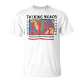Talking Heads イエロー レトロ グラフィック Tシャツ