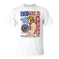 Trump Donald Pump Make Americatrong Again Tシャツ