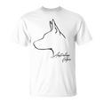 Wilsigns オーストラリアンケルピー インプロファイルドッグギフト Tシャツ