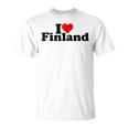 アイラブハートフィンランド Tシャツ