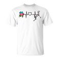 アゼルバイジャン日本ハートビート アゼルバイジャン 日本国旗 Tシャツ