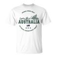オーストラリアヴィンテージお土産オーストラリアのランドマーク Tシャツ