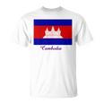 カンボジア カンボジア国旗 お土産 Tシャツ