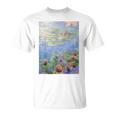 クロード・モネ 睡蓮 Tシャツ