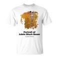 グスタフ・クリムト作 アデル・ブロッホバウアー・グランジの肖像 Tシャツ