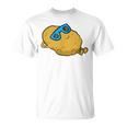 サングラスでかわいいポテチ リラックスポテチ Tシャツ
