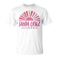 サンタクルーズ カリフォルニアサンライズ カリフォルニア州サンタクルーズ 長袖tシャツ Tシャツ