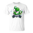 ザ・スーパーマリオギャラクシー・ムービー Yoshi Champion 長袖tシャツ Tシャツ