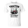 トラクター トラクター トラクター 農家 農業 Tシャツ