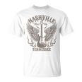 ナッシュビル テネシー ギター カントリーミュージック シティ レディース メンズ キッズ Tシャツ