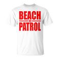 ビーチパトロール サーフ レスキュー ライフガード Tシャツ